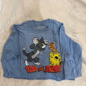 Teen / Women Blue Long Sleeve Shirt